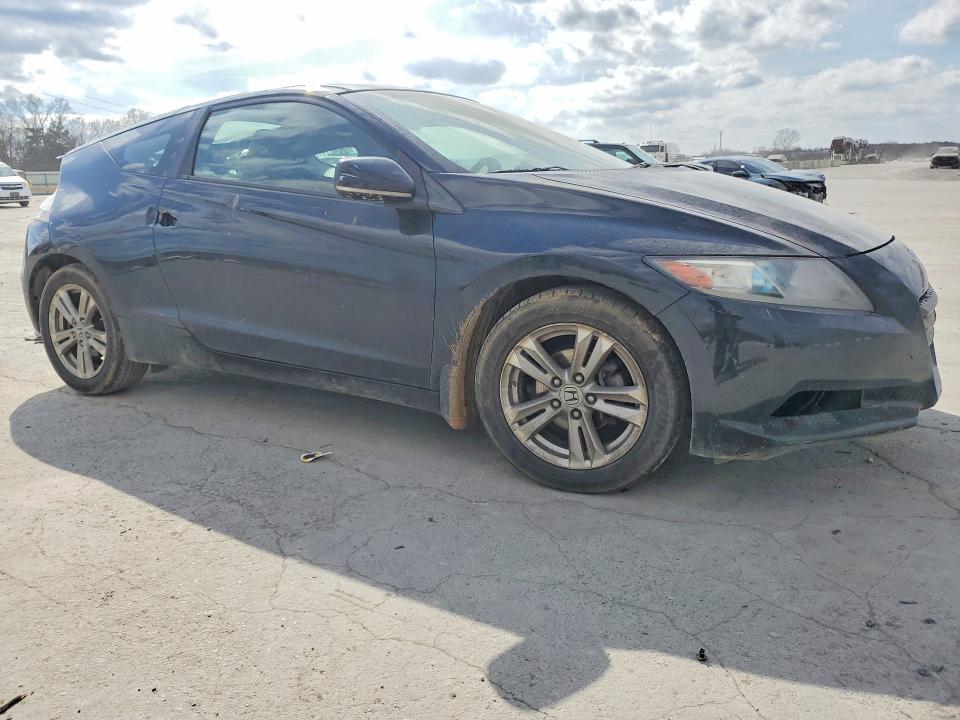 2011 Honda Cr-z VIN JHMZF1D65BS012953 COPART salvage auction — Burn Engine, Tn - Salvage Certificate, sold $150 on 2026-07-15 (photo 4)