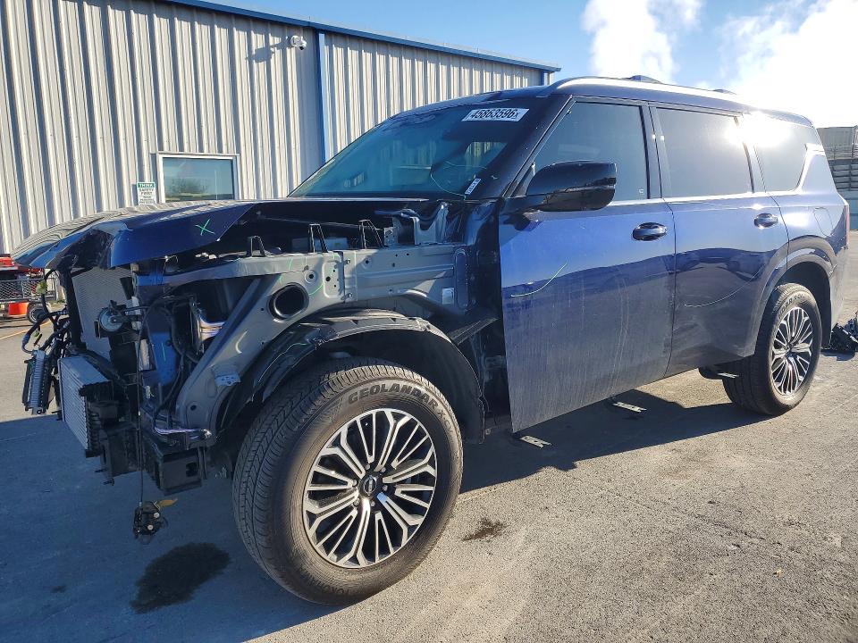 2025 Nissan Armada VIN JN8AY3EBXS9100652 — COPART salvage auction photo