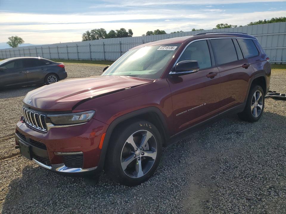 2023 Jeep Cherokee VIN 1C4RJKBG8P8887630 COPART salvage auction — FRONT END, Ca - Salvage Certificate, sold $7,100 on 2026-07-22 (photo 1)