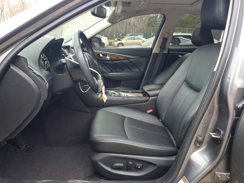 2018 Infiniti Q50 VIN JN1EV7AR0JM430265 COPART salvage auction — MECHANICAL, Id - Salvage Certificate Of Title, sold $2,300 on 2026-07-14 (photo 7)