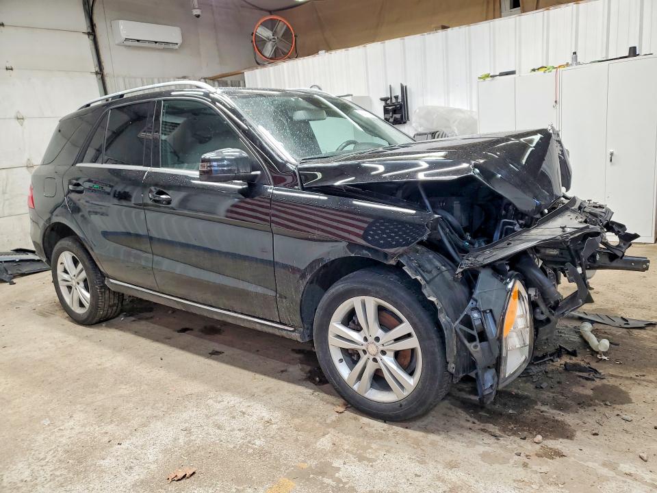 2015 Mercedes-benz M-klasse VIN 4JGDA5HB7FA461311 COPART salvage auction — FRONT END, Me - Cert Of Title-Salvage Collisio, sold $2,600 on 2026-07-30 (photo 4)