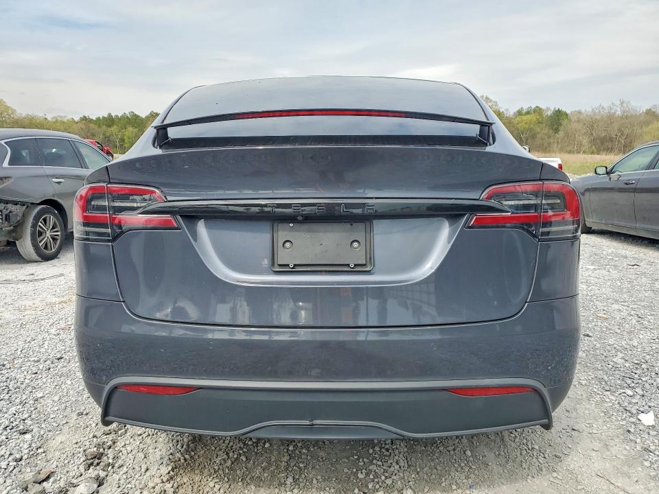 2022 Tesla Model x VIN 7SAXCDE5XNF356176 COPART salvage auction — FRONT END, Id - Salvage Certificate Of Title, sold $19,500 on 2026-07-02 (photo 6)