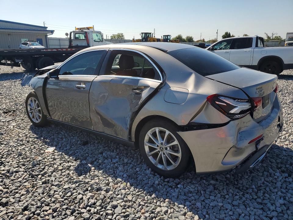 2020 Mercedes-benz A-klasse VIN W1K3G4EB4LJ205125 COPART salvage auction — FRONT END, FL - CERT OF TITLE SLVG REBUILDABLE, sold $1,850 on 2026-07-02 (photo 2)