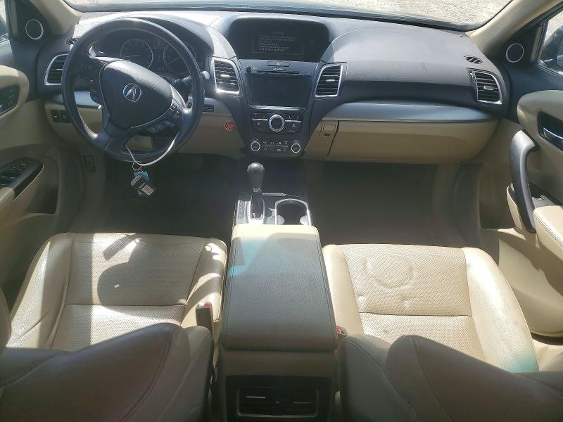 2018 Acura Rdx VIN 5J8TB3H54JL014302 COPART salvage auction — REAR END, MS - CERT OF TITLE-SALVAGED, sold $3,350 on 2026-07-19 (photo 8)