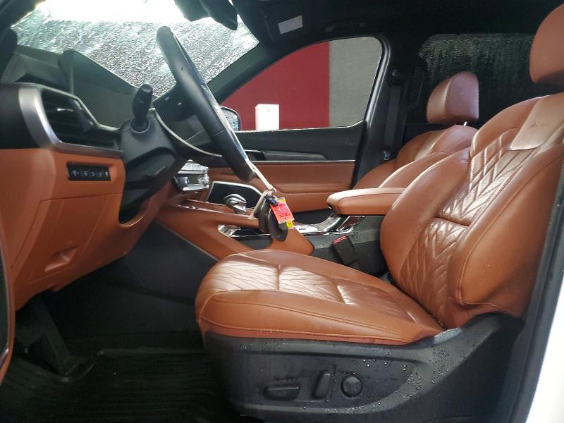 2025 Kia Telluride VIN 5XYP3DGC6SG666113 COPART salvage auction — HAIL, In - Cert Of Title-Salvage Title, sold $3,100 on 2026-07-27 (photo 7)