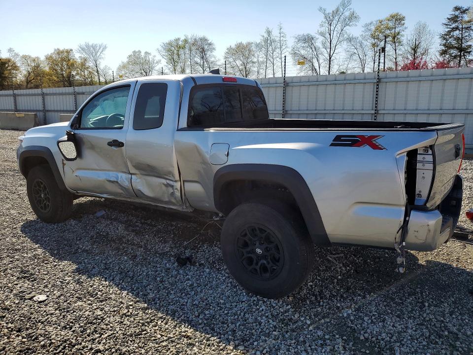 2022 Toyota Tacoma VIN 3TYRX5GN5NT059751 COPART salvage auction — SIDE, SC - CERT OF TITLE-SALVAGE, sold $9,500 on 2026-07-02 (photo 2)