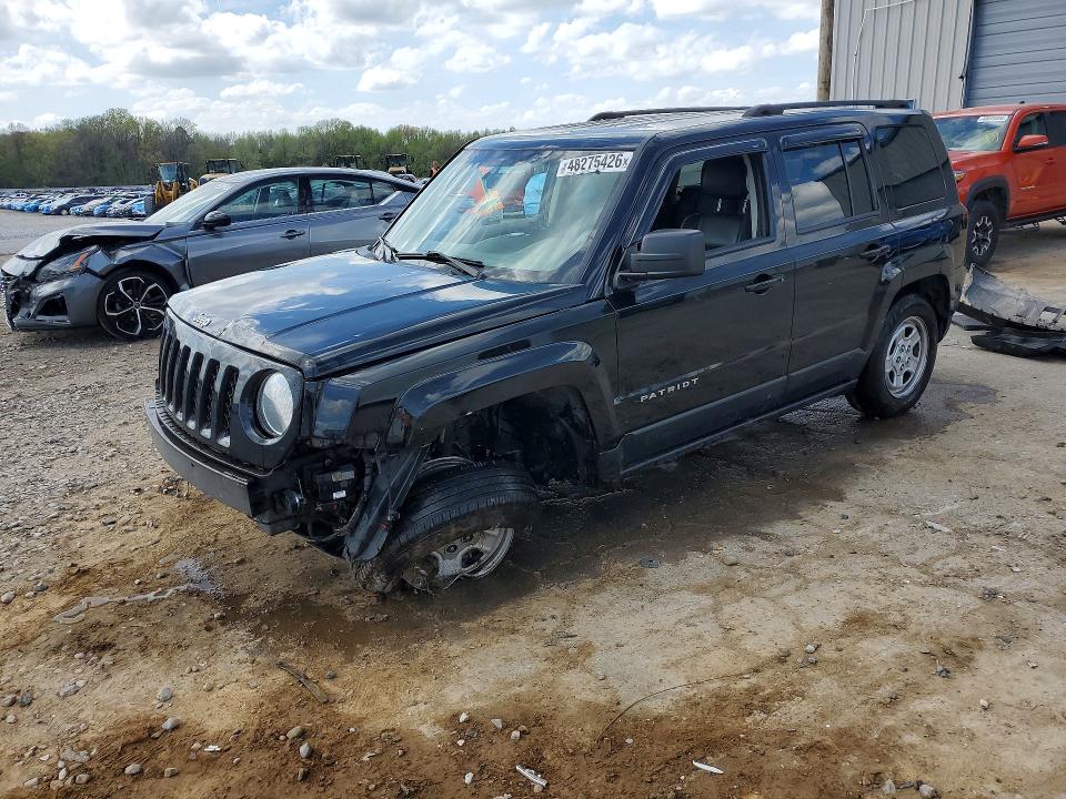 2017 Jeep Patriot VIN 1C4NJPBB7HD172993 COPART salvage auction — SIDE, Ar - Certificate Of Title, sold $400 on 2026-07-09 (photo 1)
