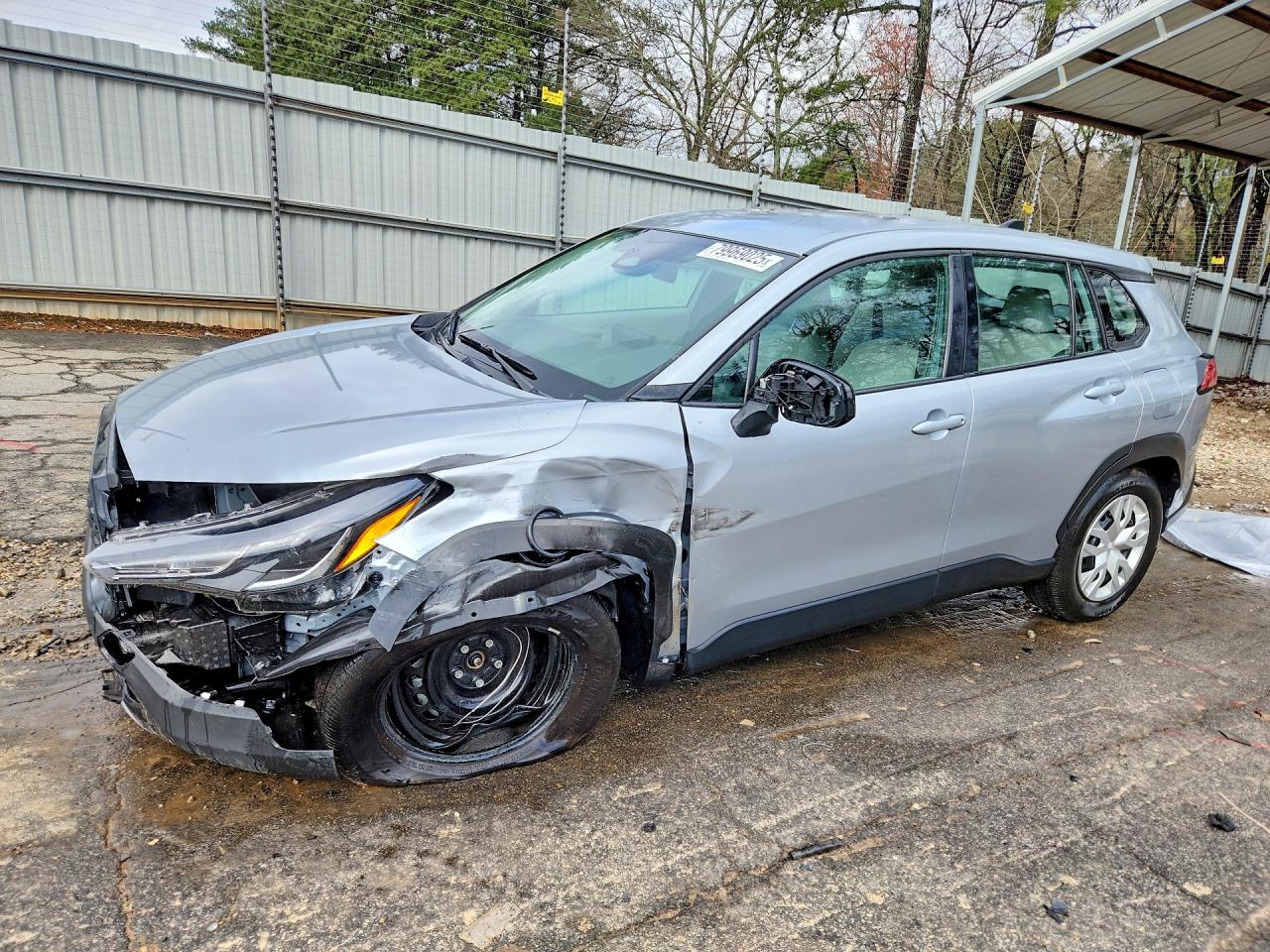 2025 Toyota Corolla Cross VIN 7MUAAAAG5SV129277 COPART salvage auction — Front End, St - Salvage Title, sold $7,800 on 2026-07-10 (photo 1)