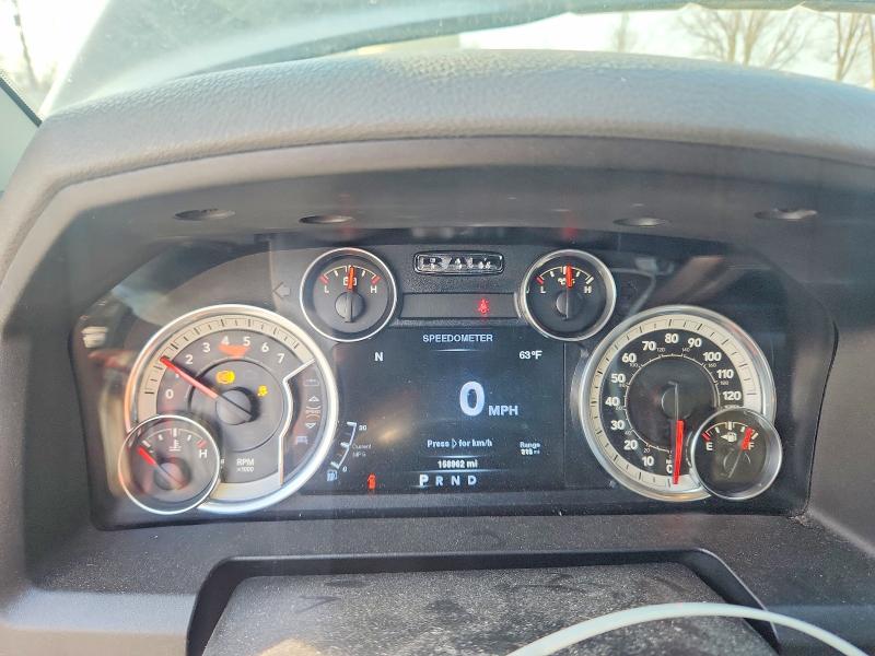 2014 Ram 1500 VIN 1C6RR7LTXES473130 COPART salvage auction — REAR END, Mi - Certificate Of Title, sold $3,050 on 2026-07-02 (photo 9)