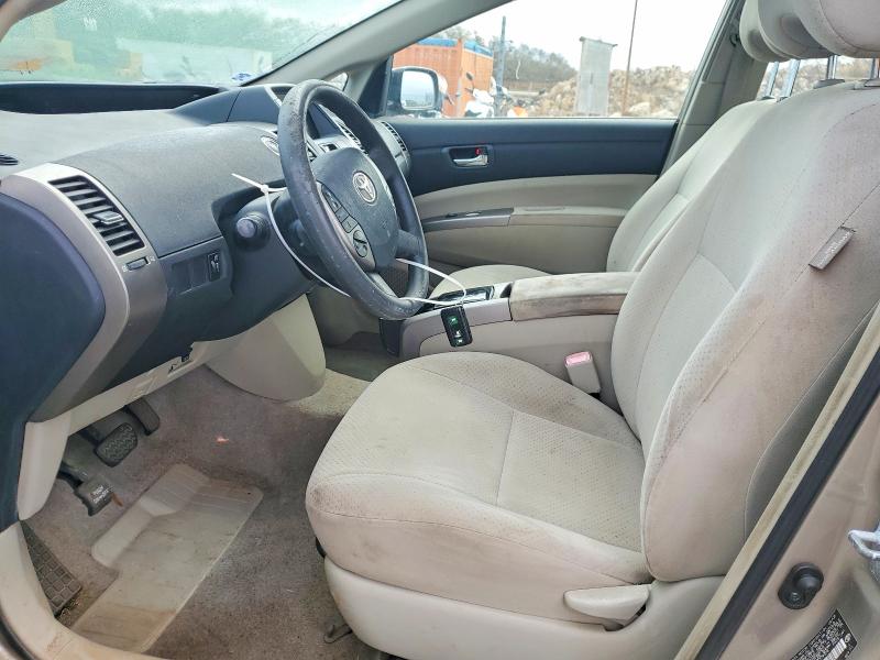2008 Toyota Prius VIN JTDKB20U883379308 COPART salvage auction — WATER/FLOOD, Hi - Certificate Of Salvage, sold $2 on 2026-07-06 (photo 7)