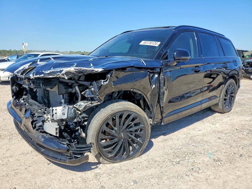 2023 Lincoln Aviator VIN 5LM5J7XC3PGL02050 COPART salvage auction — FRONT END, Tx - Salvage Vehicle Title, sold $13,900 on 2026-07-28 (photo 1)