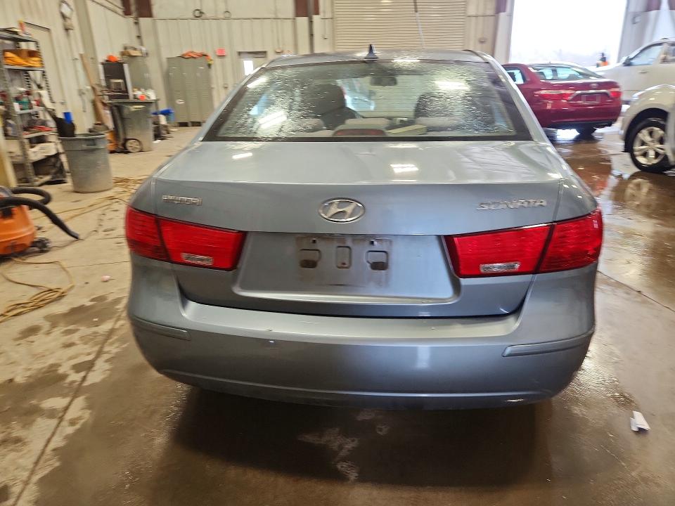 2009 Hyundai Sonata VIN 5NPET46C89H535258 COPART salvage auction — REAR END, Wi - Junked Vehicle Bill Of Sale, sold $375 on 2026-07-06 (photo 6)