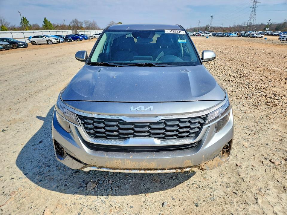 2022 Kia Seltos VIN KNDEPCAA8N7339016 COPART salvage auction — REAR END, Nc - Salvage Certificate Of Title, sold $6,100 on 2026-07-27 (photo 5)