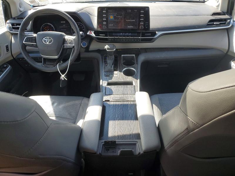 2022 Toyota Sienna VIN 5TDZSKFC5NS064814 COPART salvage auction — REAR END, Salvage Title, sold $5,100 on 2026-07-24 (photo 8)