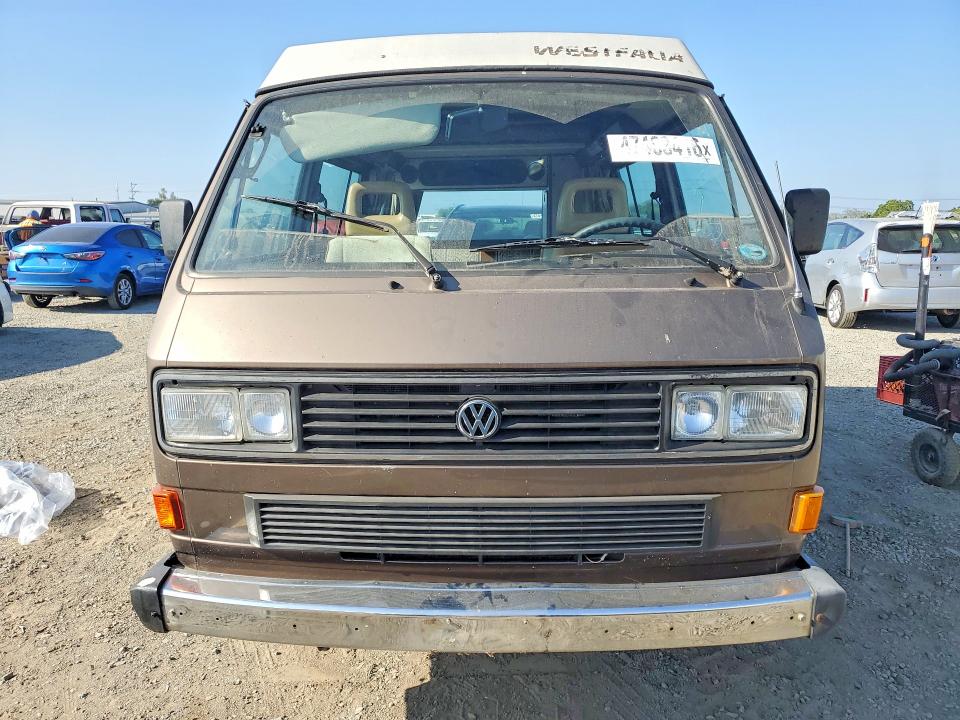 1987 Volkswagen VIN WV2XB0256GH018257 COPART salvage auction — MINOR DENT/SCRATCHES, Ca - App For Dup Clean Or Ac, sold $3,700 on 2026-07-10 (photo 5)