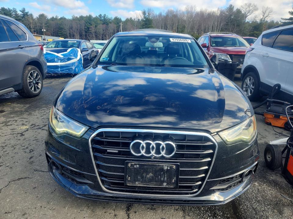 2015 Audi A6 VIN WAUFGAFC8FN032250 COPART salvage auction — FRONT END, Ri - Salvage Certificate Of Title, sold $3,050 on 2026-07-07 (photo 5)