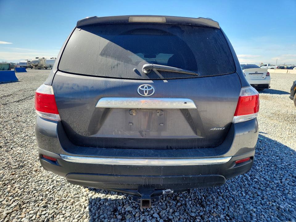 2013 Toyota Highlander VIN 5TDBK3EHXDS193084 COPART salvage auction — FRONT END, Co - Salvage Title, sold $2,300 on 2026-07-16 (photo 6)