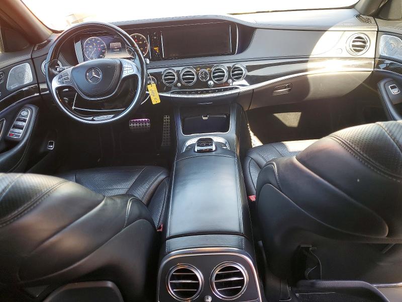 2015 Mercedes-benz S class VIN WDDUG8CB6FA087582 COPART salvage auction — MINOR DENT/SCRATCHES, CA - DIS/DLR/EXP ONLY CLEAN TITLE, sold $5,700 on 2026-07-27 (photo 8)