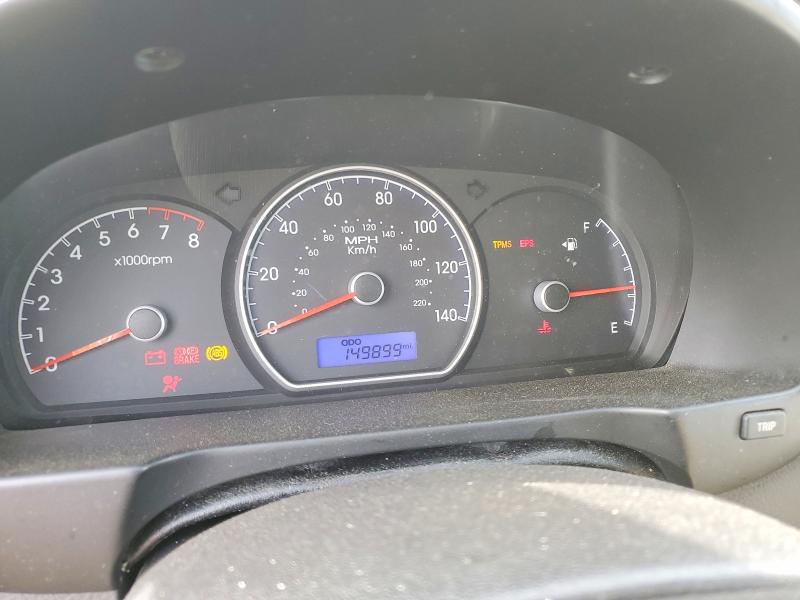 2010 Hyundai Elantra VIN KMHDU4ADXAU093081 COPART salvage auction — FRONT END, Nc - Salvage Certificate Of Title, sold $450 on 2026-07-09 (photo 9)