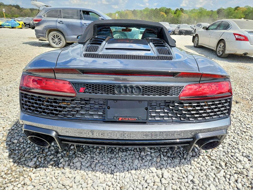 2023 Audi R8 VIN WUA4BCFX7P7902232 COPART salvage auction — SIDE, Ga - Cert Of Title-Salvage, sold $117,000 on 2026-07-14 (photo 6)