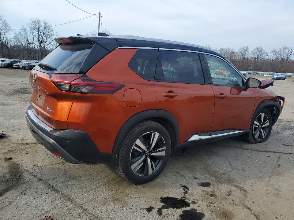 2023 Nissan Rogue VIN JN8BT3CBXPW182722 COPART salvage auction — FRONT END, Ny - Mv907A-Parts Only W/Lienholder, sold $350 on 2026-07-16 (photo 3)