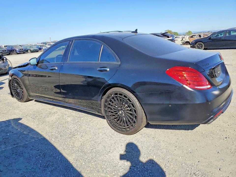 2015 Mercedes-benz S VIN WDDUG8CB8FA185349 COPART salvage auction — FRONT END, Ca - Dis/Dlr/Exp Only Clean Title (P), sold $2,400 on 2026-07-07 (photo 2)
