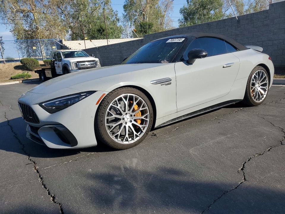 2022 Mercedes-benz Sl-klasse VIN W1KVK8BB9NF003759 COPART salvage auction — REPLACED VIN, Az - Cert Of Title - Salvage, sold $65,500 on 2026-07-27 (photo 1)