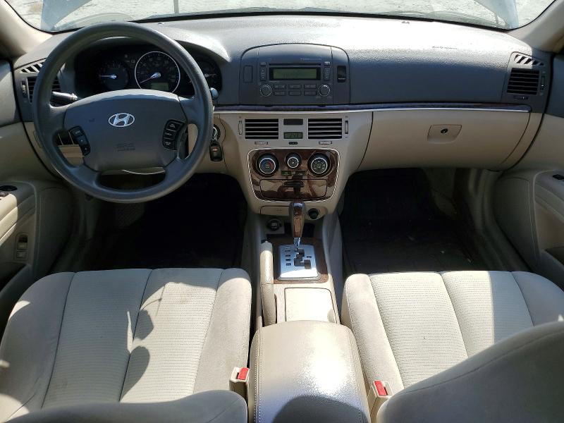 2008 Hyundai Sonata VIN 5NPET46C88H334586 COPART salvage auction — FRONT END, Sc - Cert Of Title-Salvage, sold $625 on 2026-07-06 (photo 8)