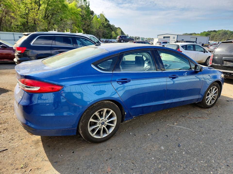 2017 Ford Fusion VIN 3FA6P0H70HR342590 COPART salvage auction — FRONT END, AR - CERT OF TITLE-SALVAGE, sold $2,200 on 2026-07-02 (photo 3)