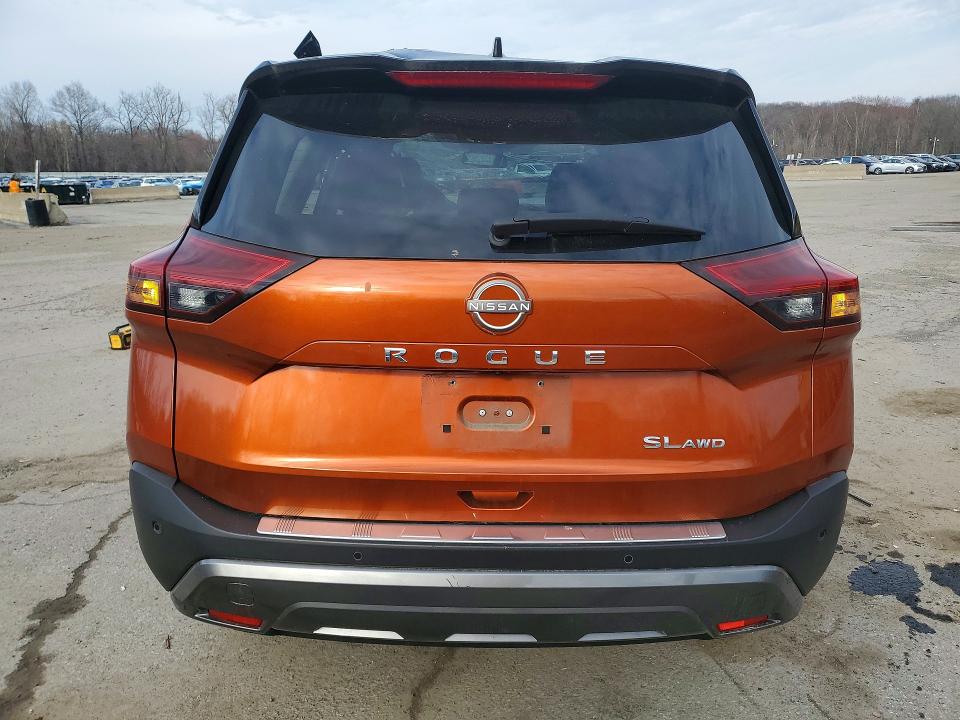 2023 Nissan Rogue VIN JN8BT3CBXPW182722 COPART salvage auction — FRONT END, Ny - Mv907A-Parts Only W/Lienholder, sold $350 on 2026-07-16 (photo 6)