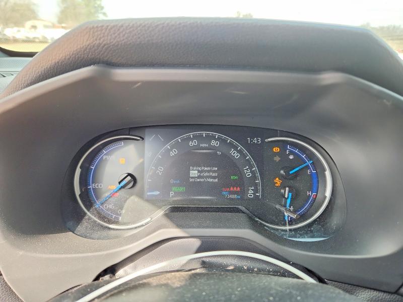 2021 Toyota Rav 4 VIN JTME6RFV4MJ005262 COPART salvage auction — SIDE, Al - Cert Of Title-Salvage Title, sold $15,200 on 2026-07-15 (photo 9)
