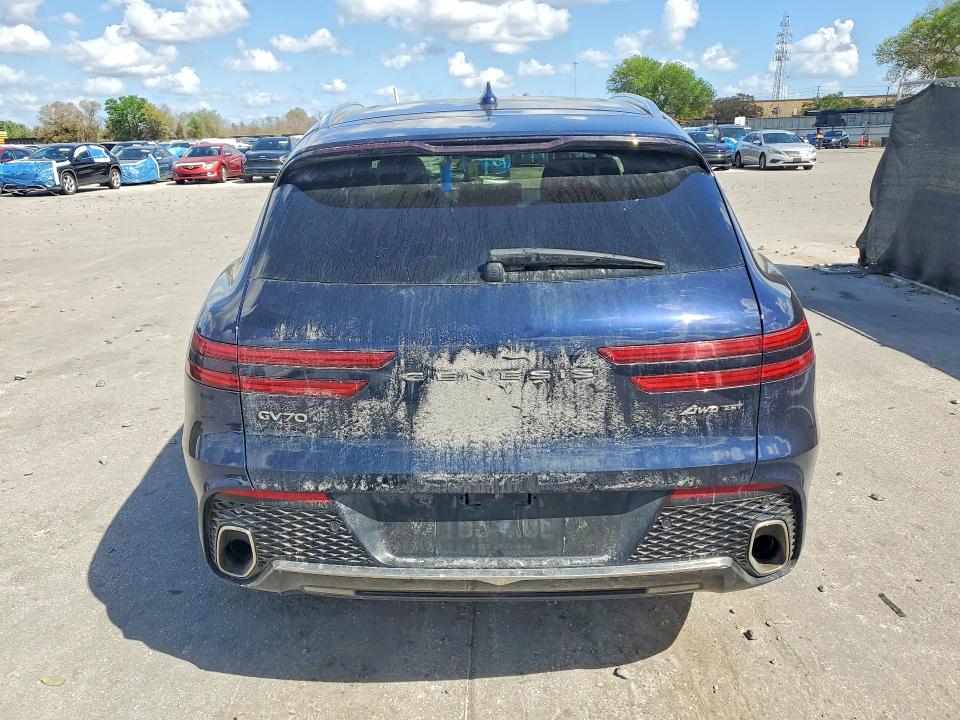 2024 Genesis Gv70 VIN KMUMADTB9RU161811 COPART salvage auction — SIDE, Salvage Title, sold $175 on 2026-07-15 (photo 6)