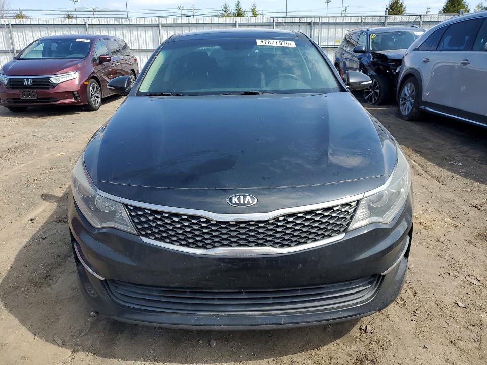 2017 Kia Optima VIN 5XXGU4L36HG169837 COPART salvage auction — SIDE, Md - Cert Of Salvage > 75% Damage, sold $1,100 on 2026-07-20 (photo 5)