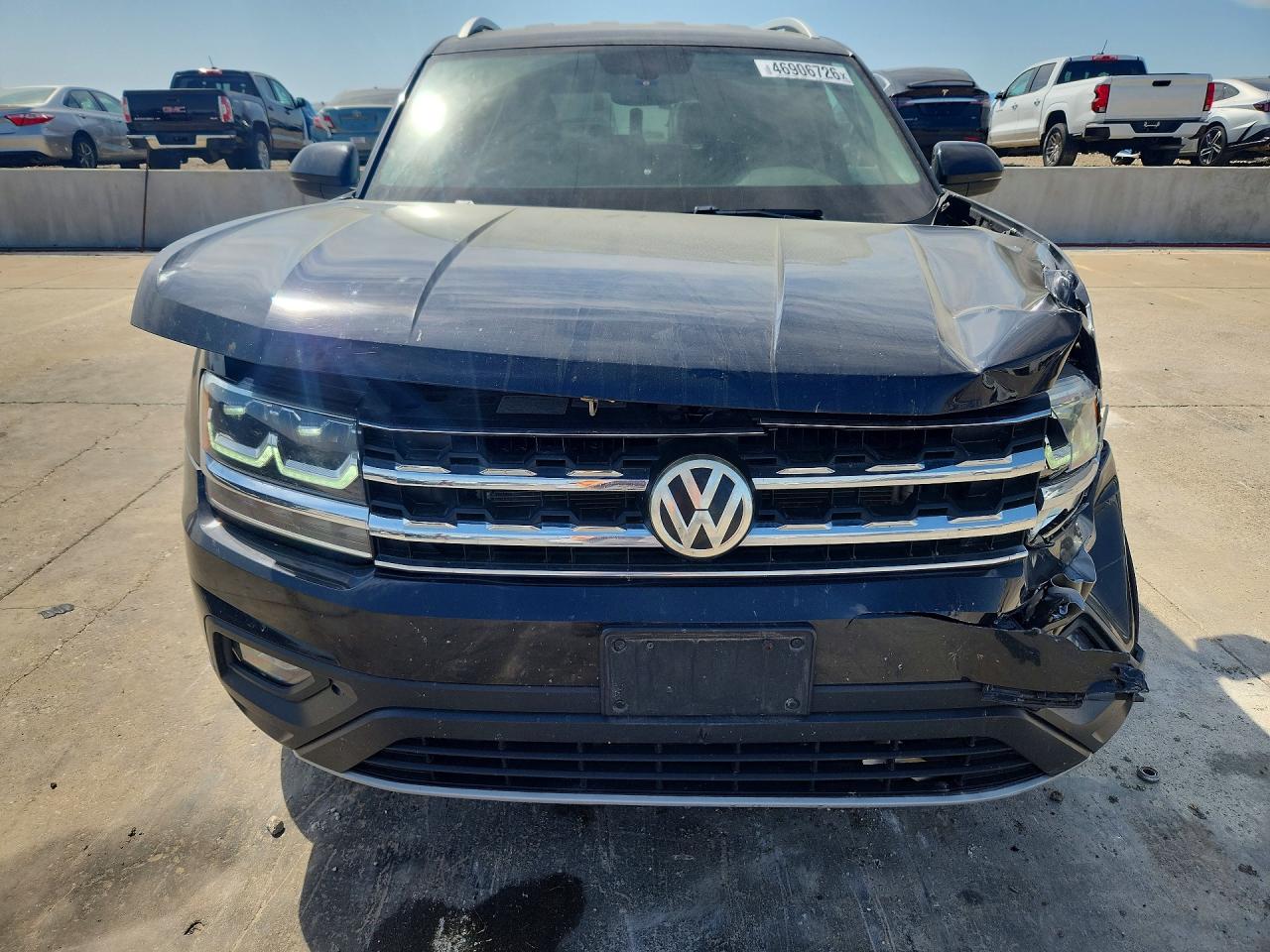 2019 Volkswagen Atlas VIN 1V2DR2CA8KC603897 COPART salvage auction — Front End, TX - SALVAGE VEHICLE TITLE, sold $3,800 on 2026-07-02 (photo 5)