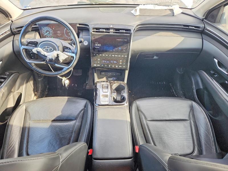 2022 Hyundai Tucson VIN KM8JDDA25NU063459 COPART salvage auction — FRONT END, Qc - Gravement Accidente, sold $5,500 on 2026-07-14 (photo 8)