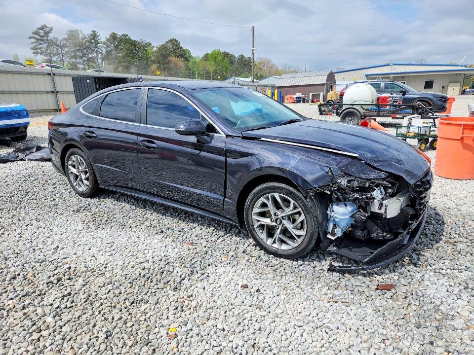 2023 Hyundai Sonata VIN KMHL64JA8PA302839 COPART salvage auction — FRONT END, Ga - Cert Of Title-Salvage, sold $6,500 on 2026-07-07 (photo 4)