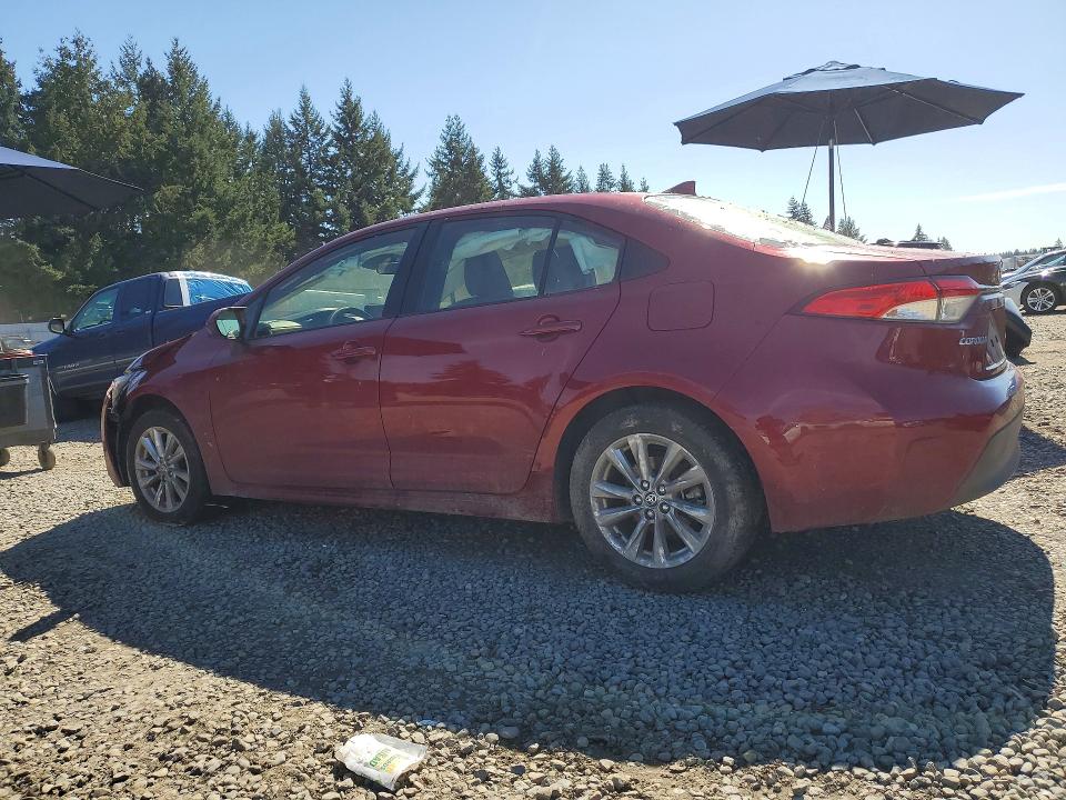 2023 Toyota Corolla VIN JTDBCMFE4PJ002834 COPART salvage auction — FRONT END, WA, sold $4,150 on 2026-07-14 (photo 2)