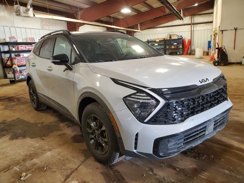 2025 Kia Sportage VIN 5XYK7CDF3SG271104 COPART salvage auction — REAR END, Mi - Cert Of Title-Salvage Vehicle, sold $13,100 on 2026-07-17 (photo 4)