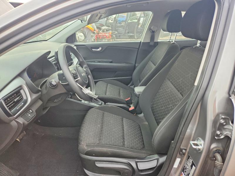2023 Kia Rio VIN 3KPA24AD1PE588211 COPART salvage auction — HAIL, Il - Salvage Certificate, sold $5,200 on 2026-08-03 (photo 7)