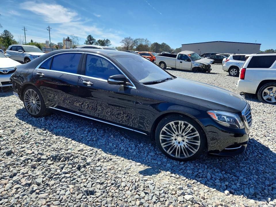 2016 Mercedes-benz S-klasse VIN WDDUG8FB0GA247307 COPART salvage auction — REAR END, Ga - Certificate Of Title, sold $9,800 on 2026-08-13 (photo 4)