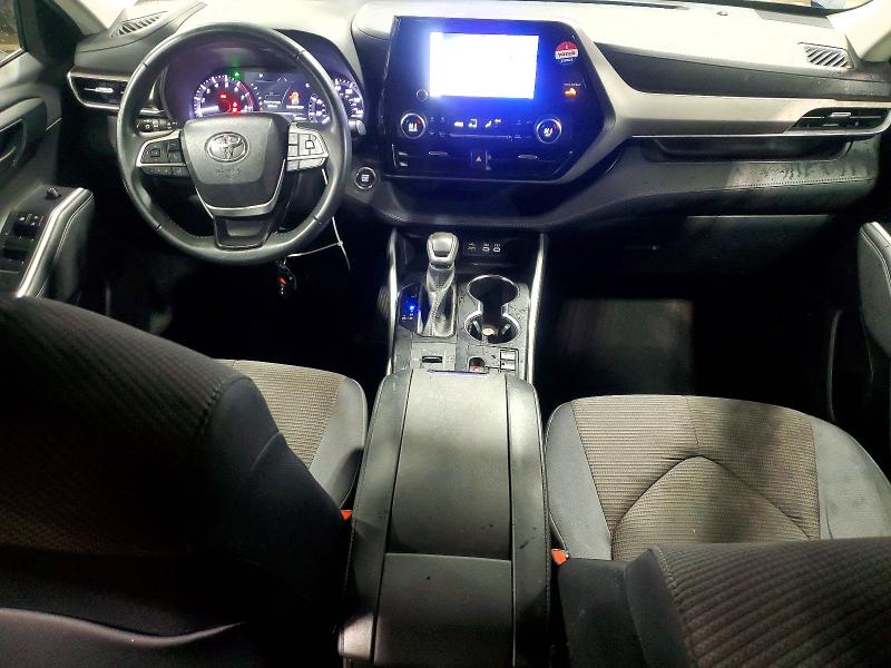 2023 Toyota Highlander VIN 5TDKDRAH8PS502915 COPART salvage auction — REAR END, Mn - Cert Of Title-Salvage, sold $12,600 on 2026-07-02 (photo 8)