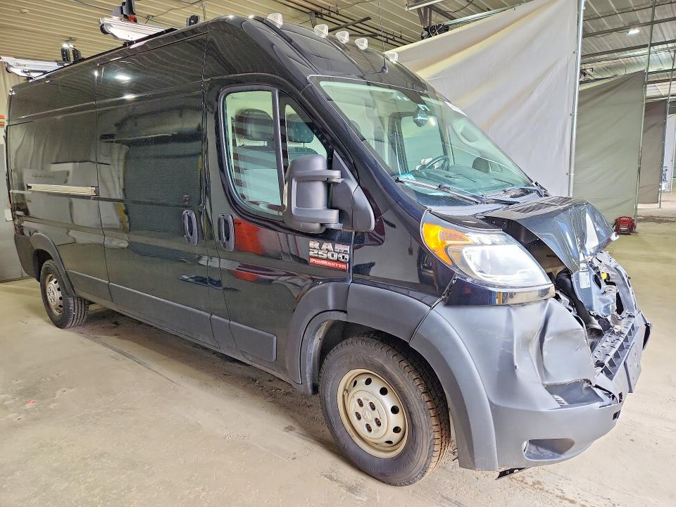 2021 Ram Promaster 2500 VIN 3C6LRVDG7ME518215 COPART salvage auction — FRONT END, Id - Salvage Certificate Of Title (P), sold $3,000 on 2026-07-09 (photo 4)