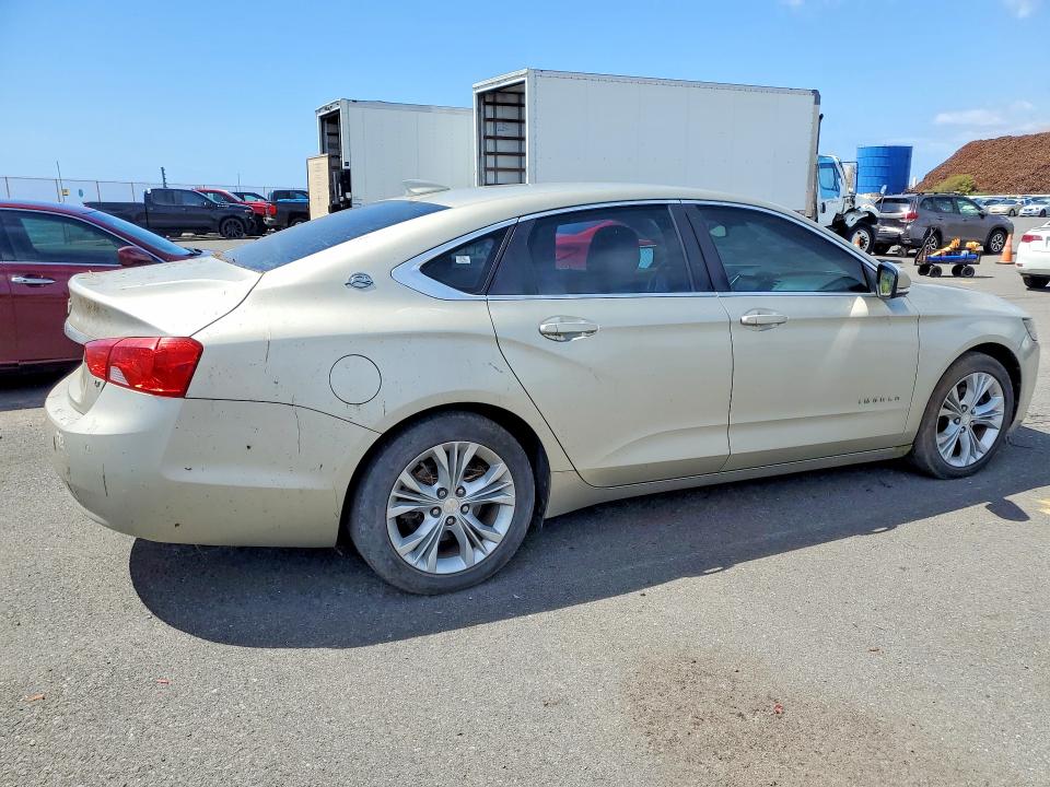 2015 Chevrolet Impala VIN 2G1125S34F9257236 COPART salvage auction — FRONT END, HI - CERTIFICATE OF TITLE (P), sold $30 on 2026-07-27 (photo 3)