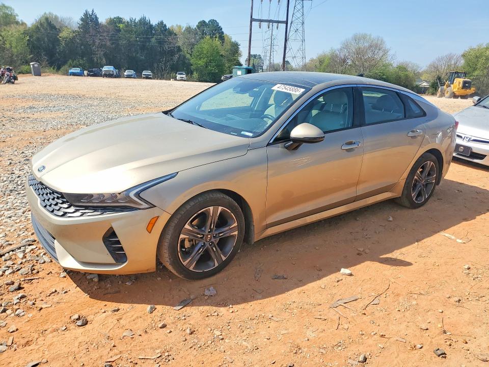 2021 Kia K5 VIN 5XXG34J28MG039372 COPART salvage auction — SIDE, Nc - Salvage Certificate Of Title, sold $4,650 on 2026-07-13 (photo 1)
