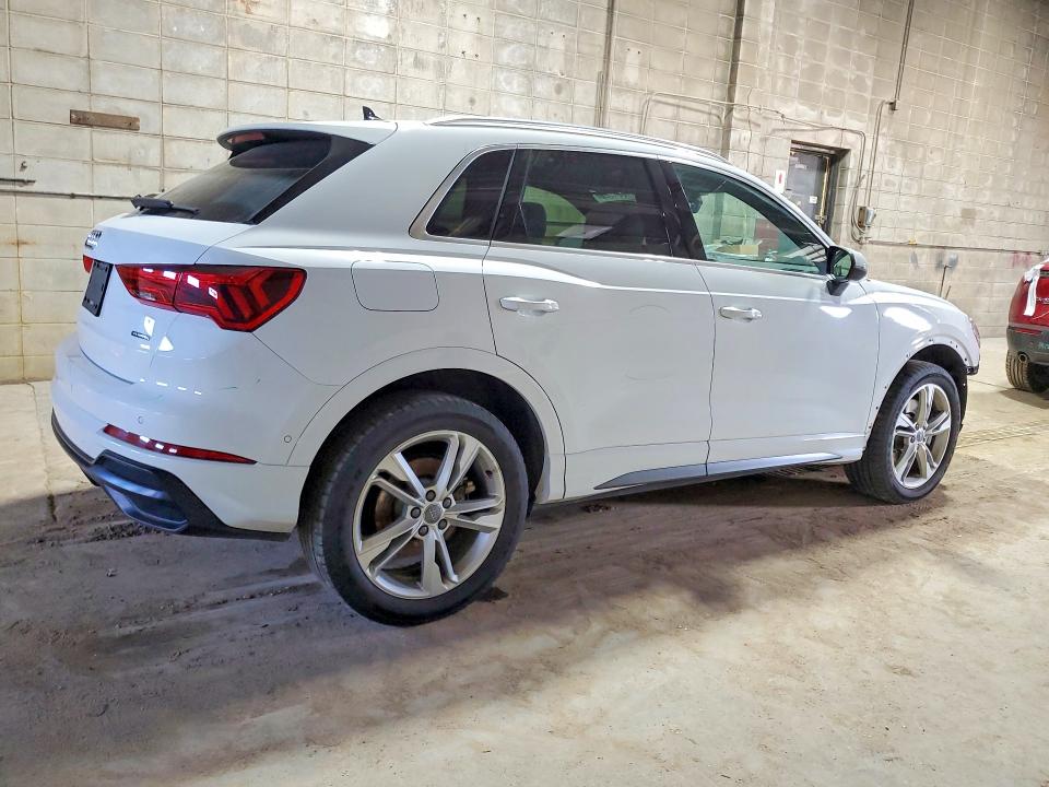 2020 Audi Q3 VIN WA1FECF32L1017535 COPART salvage auction — FRONT END, Mn - Cert Of Title-Salvage, sold $11,100 on 2026-07-09 (photo 3)