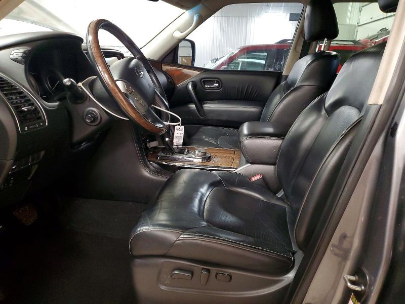 2017 Infiniti Qx80 VIN JN8AZ2NE0H9157985 COPART salvage auction — FRONT END, Mn - Cert Of Title-Salvage, sold $2,700 on 2026-07-09 (photo 7)