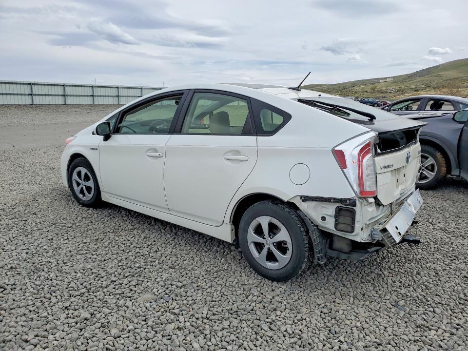 2012 Toyota Prius VIN JTDKN3DU9C5532590 COPART salvage auction — REAR END, NV - SALVAGE TITLE, sold $3,100 on 2026-07-30 (photo 2)