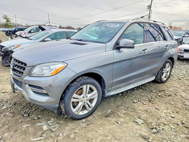 2015 Mercedes-benz Ml-class VIN 4JGDA0EBXFA519323 — COPART salvage auction photo