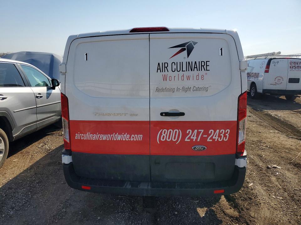 2024 Ford Transit VIN 1FTYE1Y89RKB37556 COPART salvage auction — FRONT END, Il - Salvage Certificate, sold $9,400 on 2026-07-29 (photo 6)