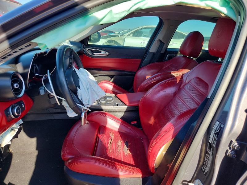 2019 Alfa romeo Giulia VIN ZARFAMBN8K7612888 COPART salvage auction — FRONT END, Salvage Title, sold $350 on 2026-08-21 (photo 7)